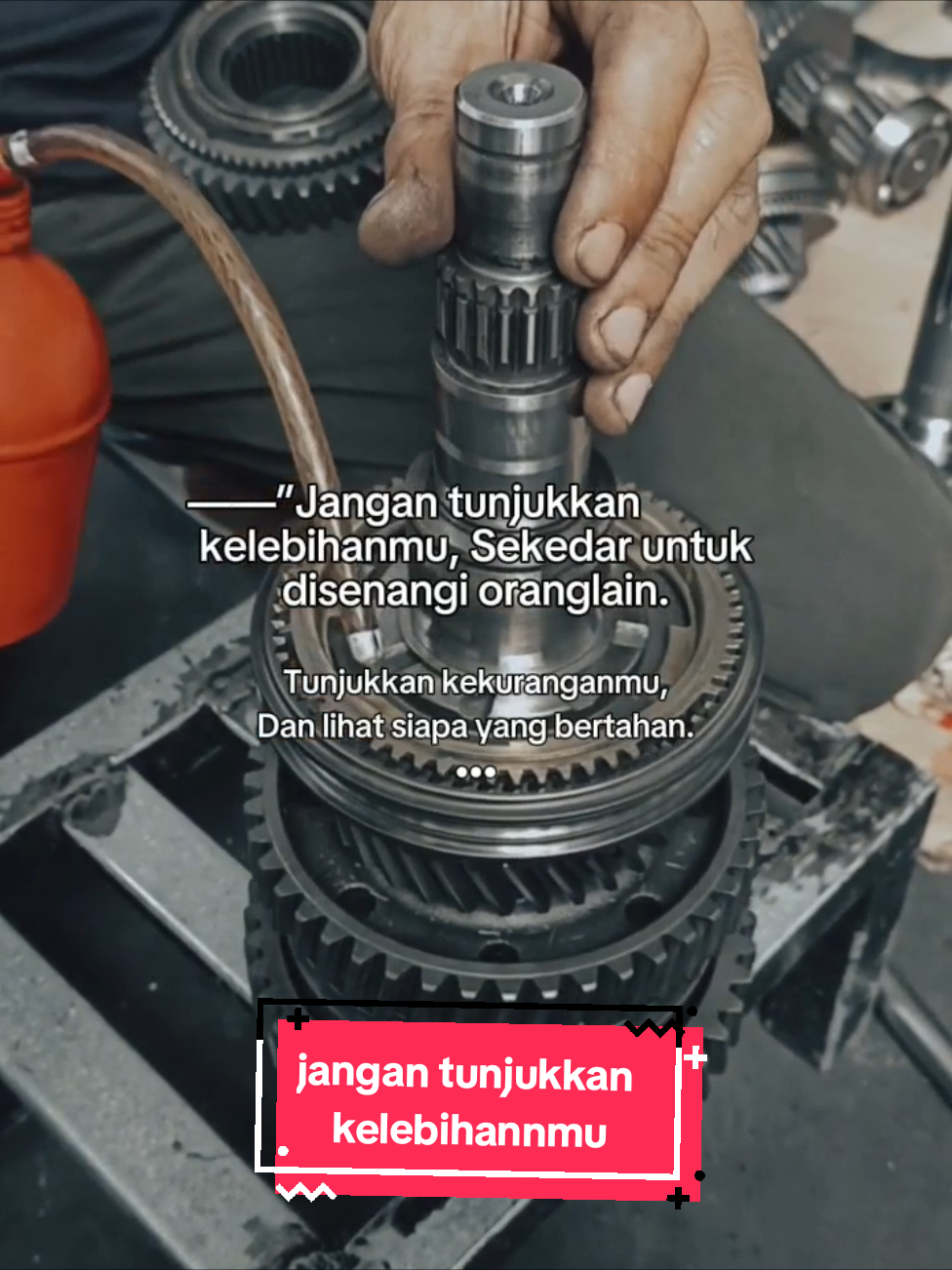 jangan tunjukkan kelebihan mu #mekanikmuda #cahayaautoservice #bengkelmobilblitar #bengkelmobil #fy 