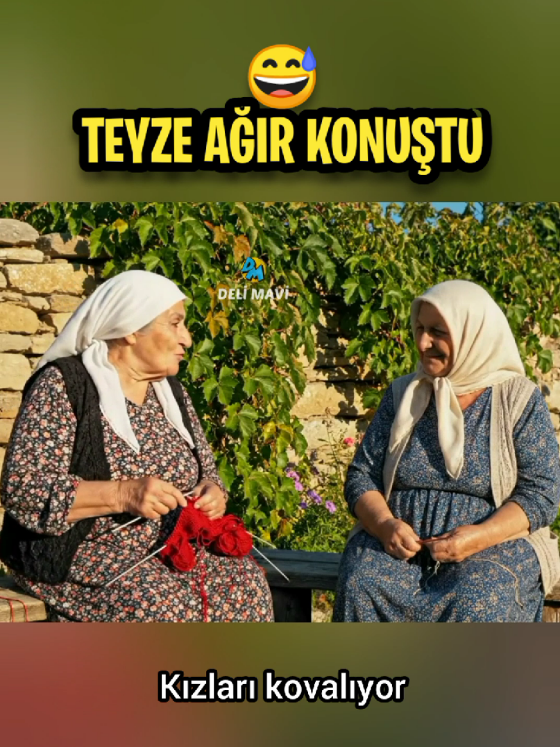 Arkadaşının sorusuna, teyzenin verdiği cevap efsane.!! 😅😂😂