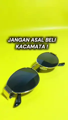 Jangan asal beli kacamata ! #kacamata #kacamatapolarized #kacamataantisilau #kacamatasinaruv 