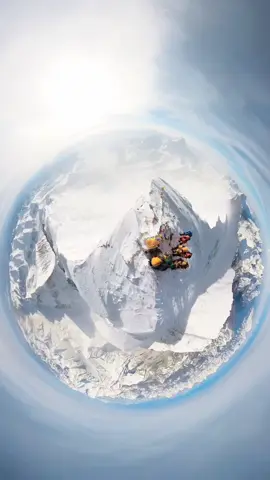 Conquered the world’s roof — Mount Everest 🏔️✨ 8,848.86m above dreams, beyond limits 🌍 Because the sky is just the beginning 💫 #mounteverest #topoftheworld #mountains #summit #nepaltreksandtour 