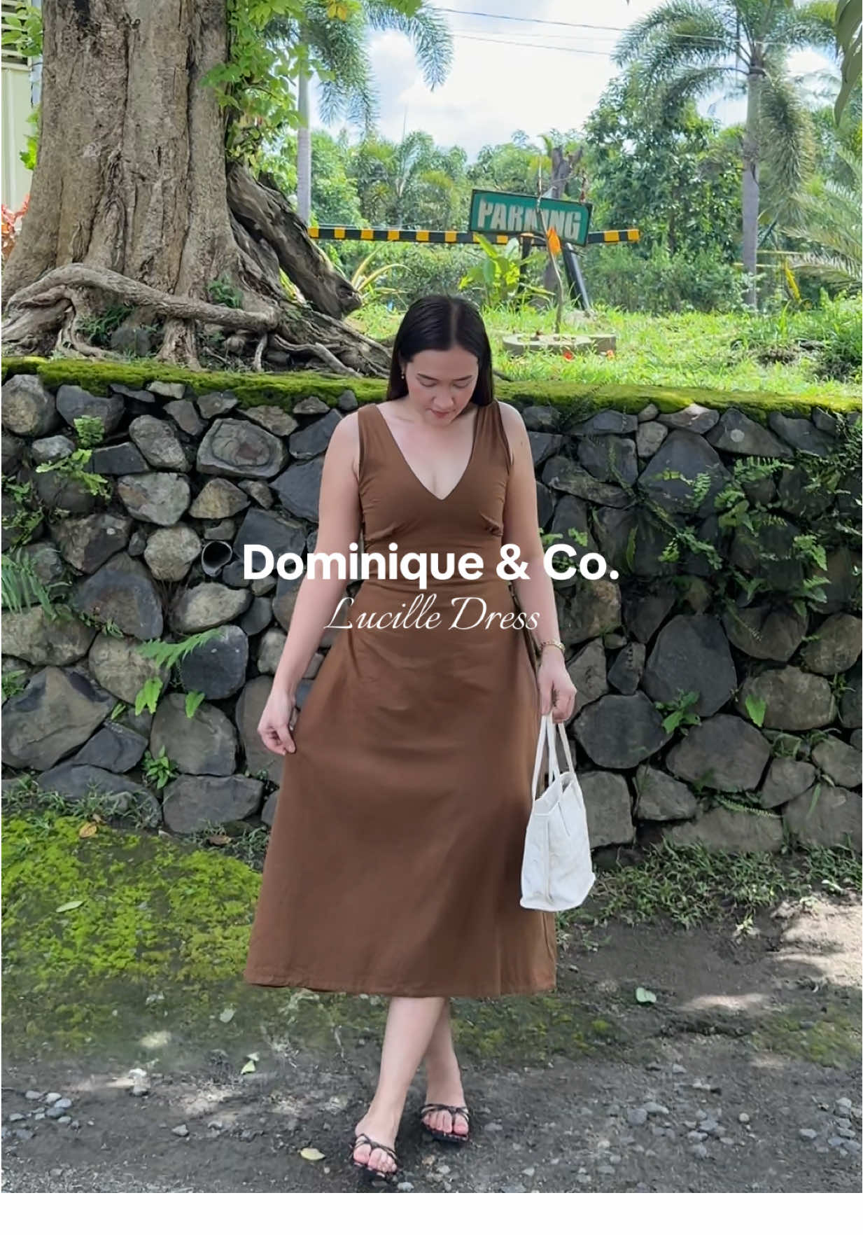 Replying to @rex | skincare got this beautiful dress from @dominique & co. @Dominique & Co PR Team 🤎✨#dominiqueandco #linendress #dress #fashiontok 