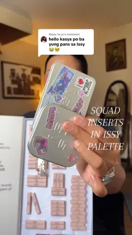 Replying to @jo kasya ba ang squad color library inserts sa issy palette?! excuse my dirty issy palette hahaha 