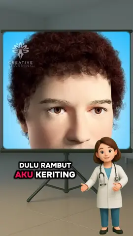 Dulu lurus sekarang keriting/ikal