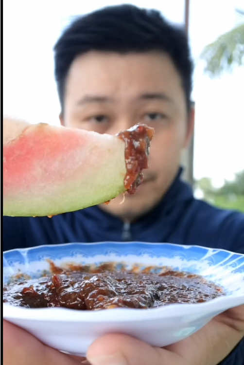 Mắm ruốc chấm trái cây.#reviewanngon #reviewfood #tiktokfood 