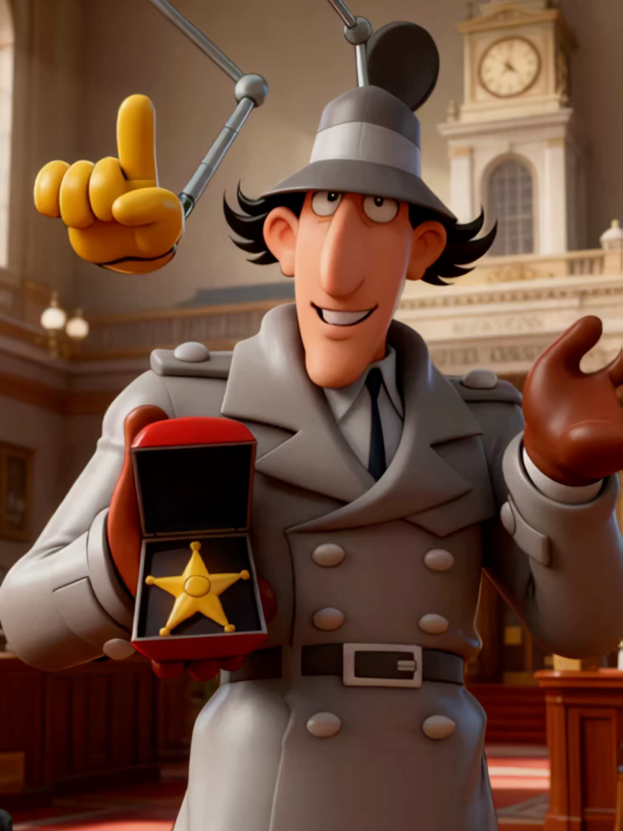 INSPECTEUR GADGET - TRIBUTE FRENCH  #dessinanimé #3danimation #inspecteurgadget #annees80 #ia