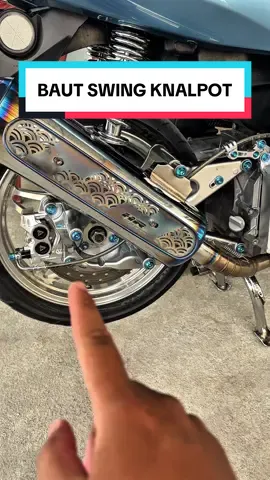 baut swing arm knalpot titanium #bauttitanium #bautarm #bautknalpot 