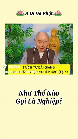 Nghiệp là gì? #adidaphat #tinhdo #niemphatvangsanh #httinhkhong 