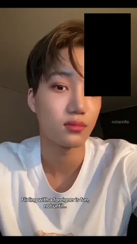 Flirting with a foreigner is fun, not until…(KAI ver.) #exo #exol #kai #imagine #fyp 