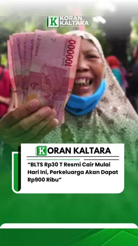 Pemerintah resmi mengumumkan penyaluran Bantuan Langsung Tunai Sementara (BLTS) Kesejahteraan Rakyat (Kesra) untuk periode Oktober–Desember 2025 dengan total alokasi Rp30 triliun. Sekretaris Kabinet Letkol Teddy Indra Wijaya menyampaikan bahwa bantuan sebesar Rp300.000 per bulan selama tiga bulan ini dapat langsung diambil sebesar Rp900.000 per keluarga dan akan disalurkan mulai hari ini, Senin, kepada 35,04 juta kepala keluarga penerima manfaat di desil 1–4 DTSEN. Program BLTS ini merupakan hasil efisiensi anggaran negara dan bertujuan menjaga daya beli masyarakat. Penyaluran dilakukan melalui bank-bank Himbara serta PT Pos Indonesia. Aparatur sipil negara, TNI, dan Polri tidak termasuk penerima, dan masyarakat dapat memeriksa status penerimaan melalui situs resmi Kemensos. 📹: Sekretariat Presiden