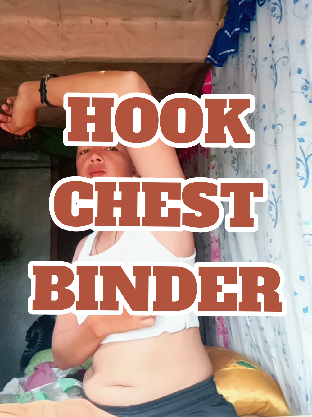 murang chest binder with hook. #chestbinder #binderwithhook #tomboychestbinder 