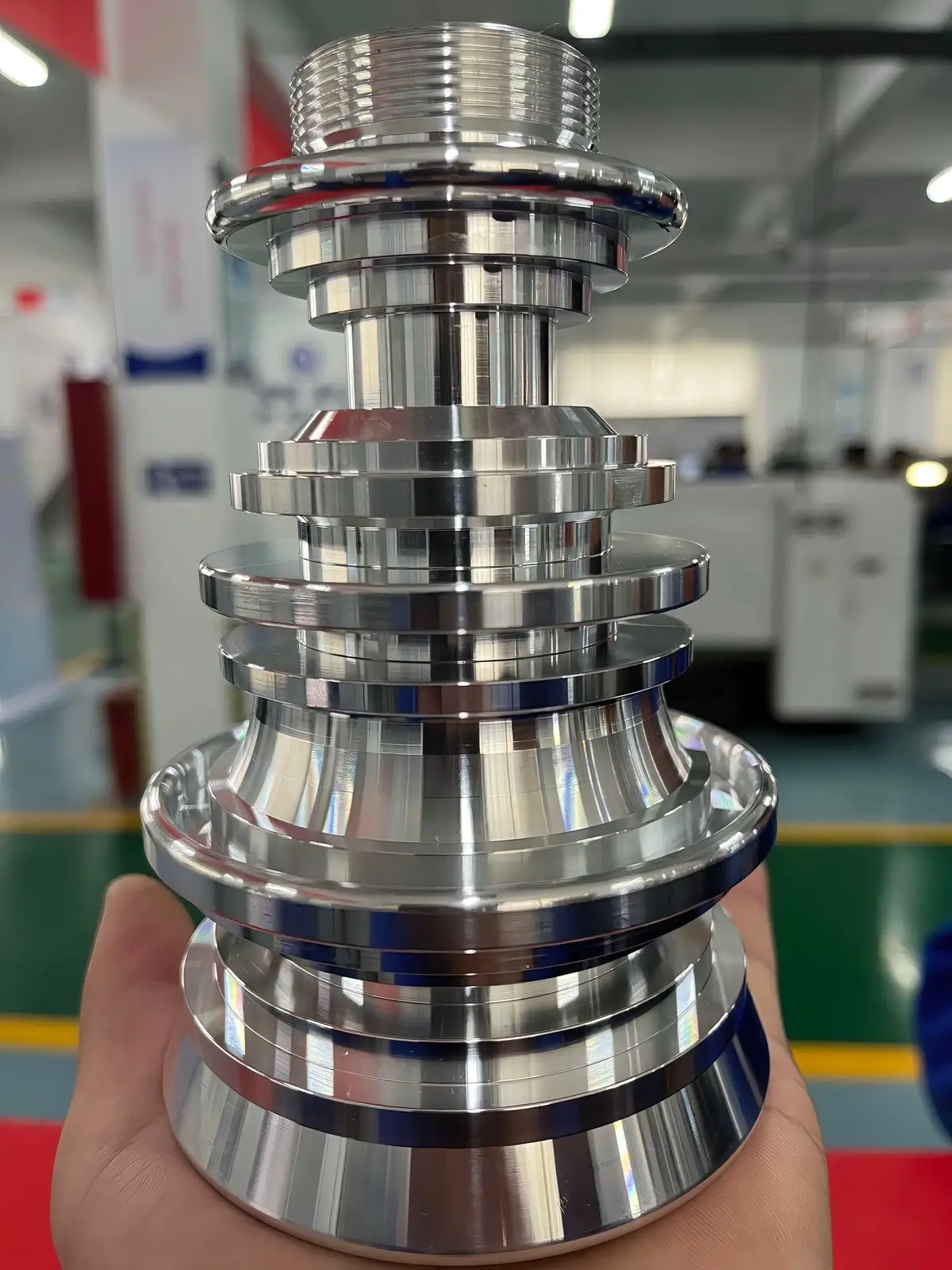 Today’s job , beautiful! #cnc #cncmachining #machining #cncturning #cncmilling     