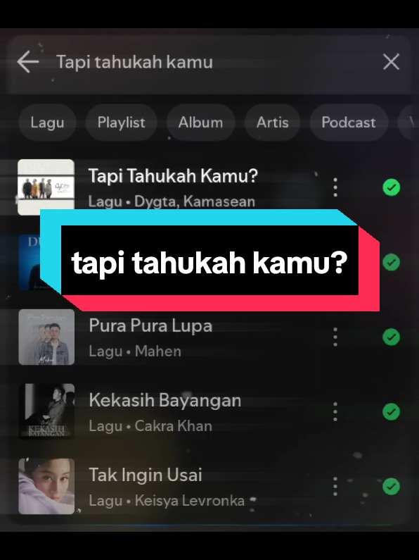 tapi tahukah kamu? betapa ku mencintai dirimu:) #liriklagu #dygta #tapitahukahkamu 