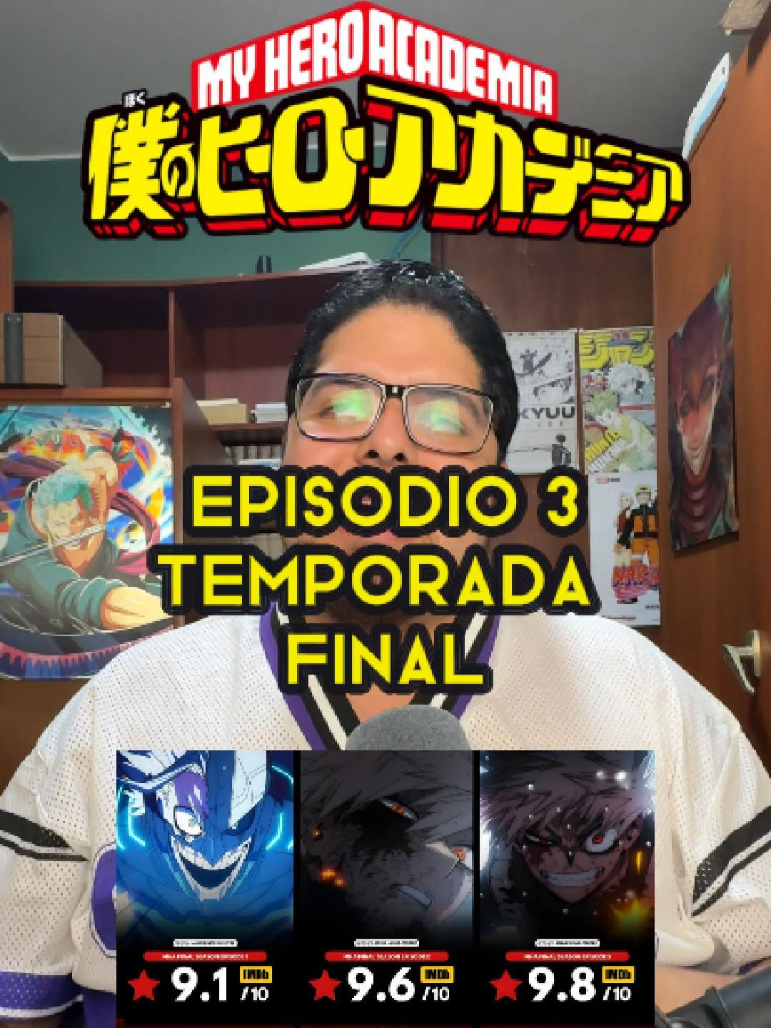 MY HERO ACADEMIA - EPISODIO 3!!!  BAKUGO ES EL MEJOR PERSONAJE?, ES EL MEJOR CAPITULO DE ESTE ANIME?  LA MEJOR ANIMACIÓN POSIBLE? #reaccion #manga #spoiler #spoilers #anime #otaku #myheroacademia #bokunohero #allmight #deku #bakugo #allforone #oneforall