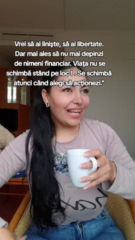 Ai liniște, ai libertate, dar mai ales… independență financiară. 🌸 Viața nu se schimbă stând pe loc, se schimbă când ai curajul să faci primul pas — chiar și fără experiență, chiar și fără să știi tot. Am început de la zero, iar azi am dovada că totul e posibil când alegi să nu mai depinzi de nimeni. 💫 #independenta #motivatie #femeiputernice #viatareală #libertatedeacasă 