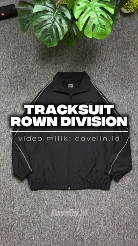 Rekomendasi Jaket Tracksuit Rown Division #tracksuit #jakettracksuit #rowndivision #fyp 