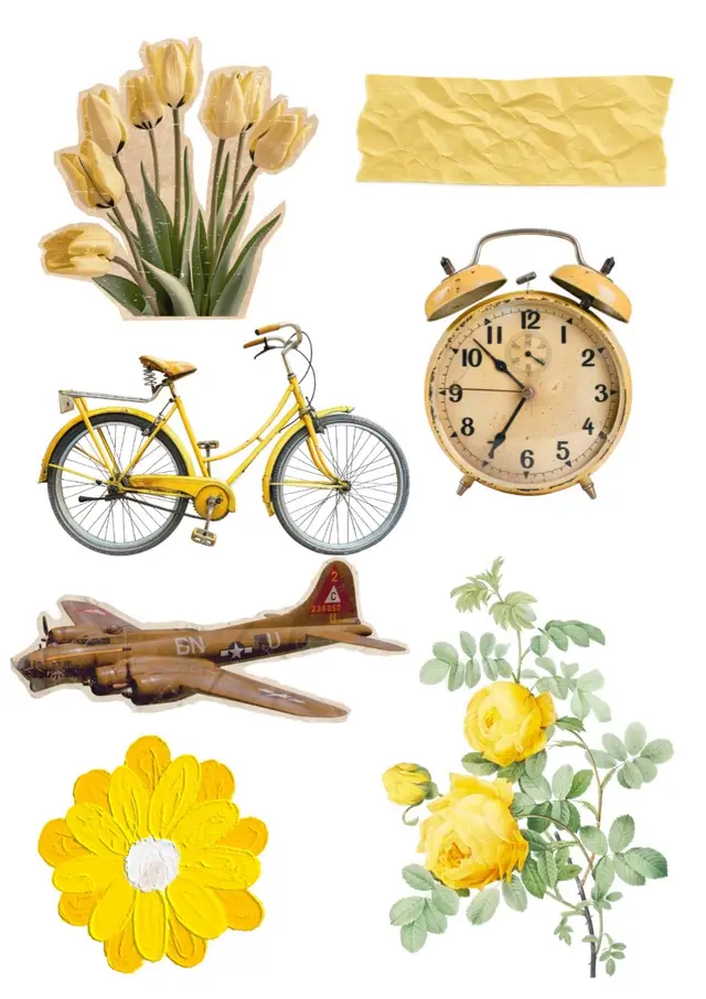 🔗 link file ada di bio #canva #fyp #kuning #vintage #foryoupage 