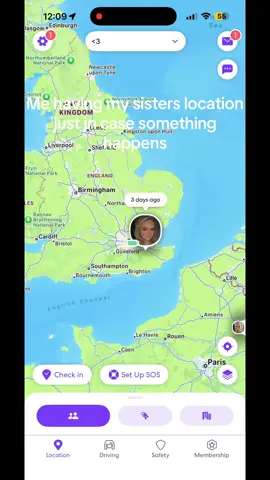 We’re just girls @Lauren Sullivan #sister #location #life360 