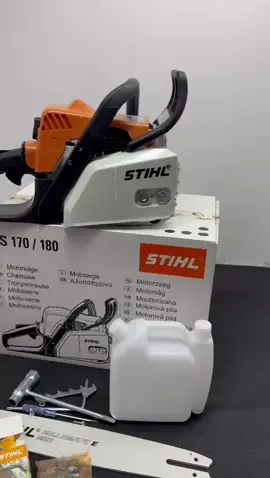 🪓 MESIN CHAINSAW STIHL MS 170 / MS 180 ORIGINAL – POWERFUL & HANDAL Mesin gergaji Stihl MS 170 / MS 180 adalah pilihan terbaik untuk pekerjaan pemotongan ringan hingga menengah. Cocok untuk tukang, petani, atau pengguna rumahan yang menginginkan mesin ringan namun bertenaga tinggi. ✨ Spesifikasi Produk 🔸 Model: MS 170 / MS 180 🔸 Merek: STIHL Original 🔸 Panjang Bar: 16 inch (40 cm) 🔸 Tipe Mesin: 2 Tak 🔸 Kapasitas Mesin: ± 30–32 cc 🔸 Sistem Starter: Manual recoil 🔸 Bahan Bakar: Campuran bensin & oli 2T 🔸 Berat Mesin: ± 4.1 kg (tanpa bar & rantai) 🌟 Kelebihan Produk ✅ Mesin ringan, cocok untuk penggunaan sehari-hari ✅ Tarikan halus, mudah dihidupkan ✅ Performa tinggi dan irit bahan bakar ✅ Desain ergonomis, nyaman digunakan ✅ Produk STIHL ORIGINAL, bukan tiruan #fypp 