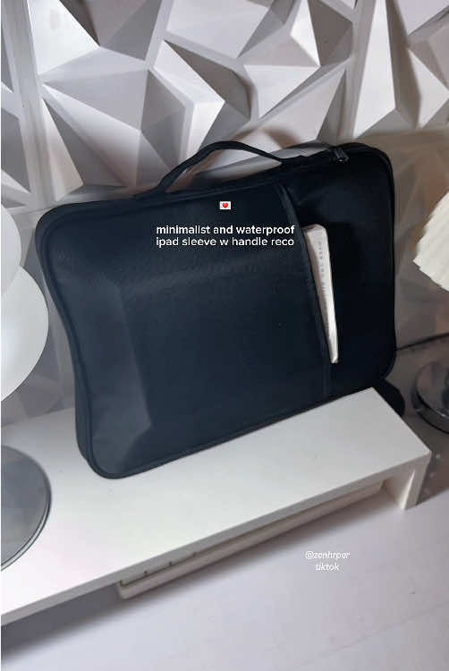 minimalist and waterproof ipad sleeve with handle — ✨ #tabletcase #ipadbag #ipadsleeve #tabletsleeve #tabletbag #ipadcase #fyp 