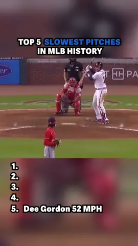 Ranking the Slowest pitches in MLB history ⚾️ #ranking #baseball 