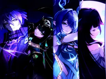 CCがちょっと終わってる もう一個くらいCCの種類増やそうと思う 何か最近夏か冬しかなくない？ ──── 参考様……@Hutao Music 🍀 様 #GenshinImpact #flins #nefer #lauma #columbia 