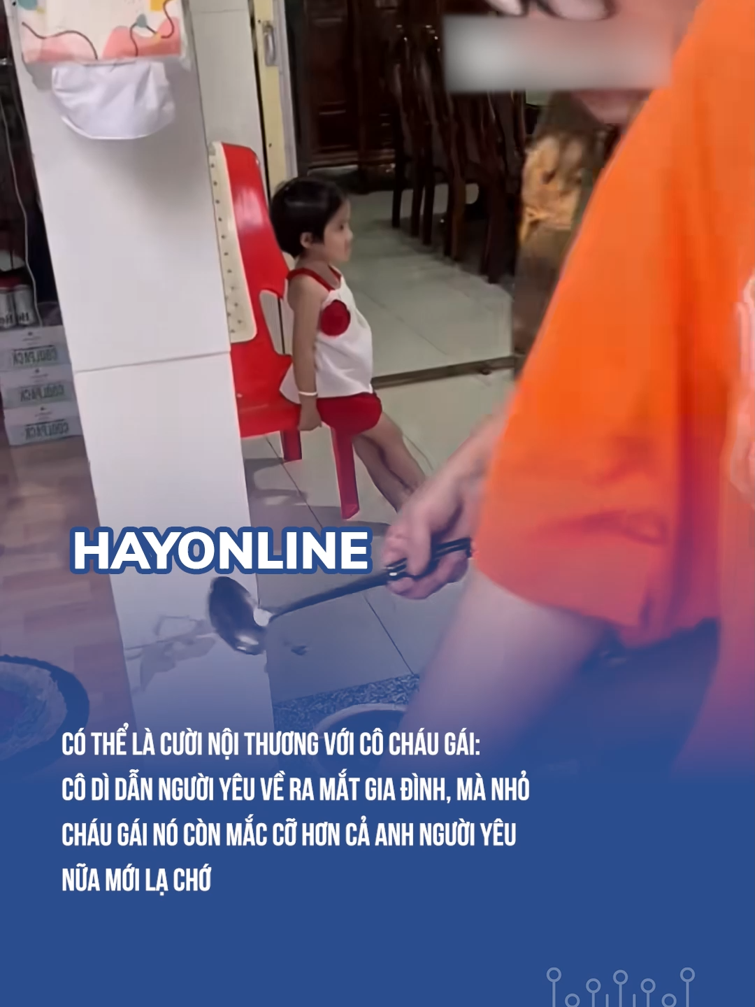 Có thể là cười nội thương với cô cháu gái: Cô dì dẫn người yêu về ra mắt gia đình, mà nhỏ cháu gái nó còn mắc cỡ hơn cả anh người yêu nữa mới lạ chớ #blogtamsu #LearnOnTikTok #xuhuongtiktok #eyeplusmedia #AKTCĐ #hayonline