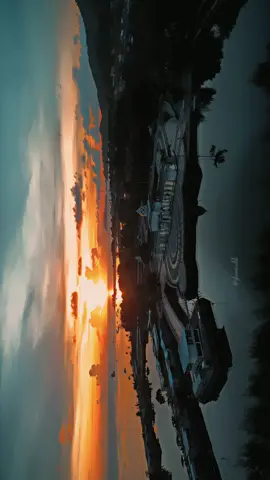 Panorama masjid saat sunrise menghadirkan nuansa damai dan penuh syukur.”#bombanasultra #kasipute #pesonabombana #alunalunbombana 