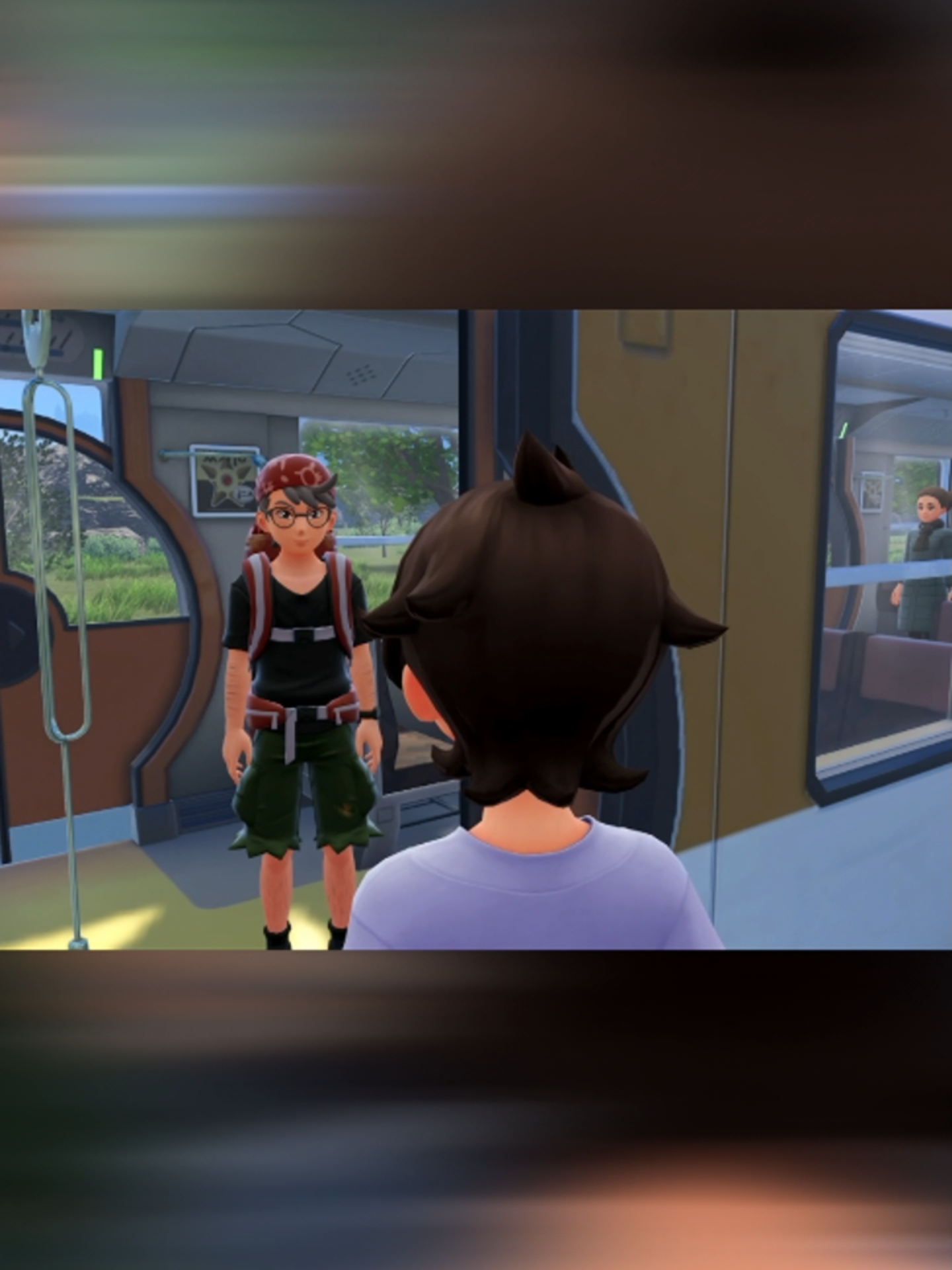 weird man on a train in Pokémon Legends: Z-A A weird man stares at me when I get to Lumiose City in Pokémon Legends: Z-A.   About (per Wikipedia):  Pokémon Legends: Z-A (/ˌziː ˈeɪ/) is an action role-playing game developed by Game Freak and published by Nintendo and The Pokémon Company for the Nintendo Switch and Nintendo Switch 2. Announced in February 2024, Legends: Z-A is part of the ninth generation of Pokémon video games, serving as a sequel to the sixth-generation titles Pokémon X and Y (2013) and as the second entry in the Pokémon Legends sub-series, following Pokémon Legends: Arceus (2022).  Pokémon Legends: Z-A takes place entirely in the Kalos region's Lumiose City. It was released on 16 October 2025. Initially announced as an exclusive to the original Switch console, an enhanced port is also set for release on the Switch 2, titled Pokémon Legends: Z-A – Nintendo Switch 2 Edition. A DLC campaign, Pokémon Legends: Z-A – Mega Dimension, has also been announced. #pokemon