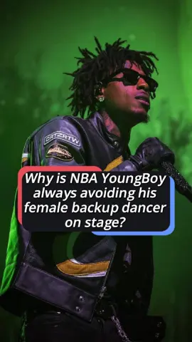 Why is NBA YoungBoy always avoiding his female backup dancer on stage?Perhaps this is the real reason that even though he’s fathered 13 children, he still doesn’t dare to get married.#usa #foryou #us #celebrity #nbayoungboy 