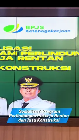 Sosialisasi program pekerja rentan dan jasa Kontruksi Kabupaten Kutai Timur 