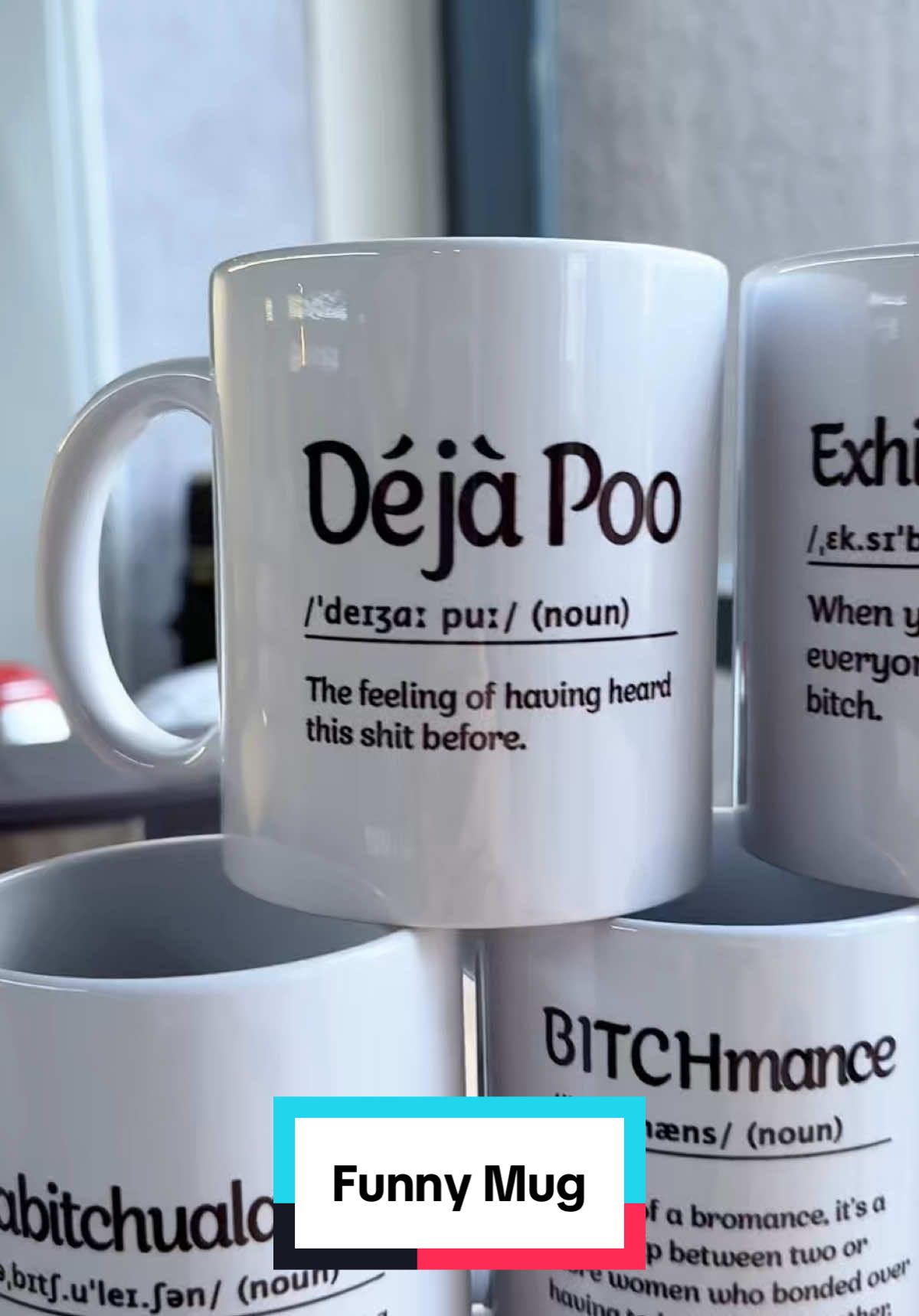 The perfect way to caffeinate your sense of humor ☕️😂 #macorner #mug #coworkers #workbestie #officelife