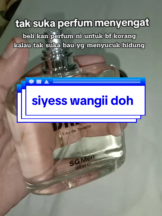 perfum DRIVE SG MEN bau yg menggoda #tiktokmalaysia #fyp #perfume #formen 