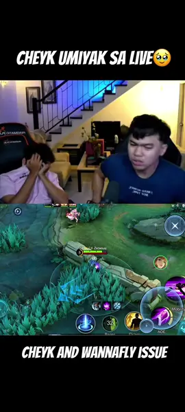 Cheyk umiyak sa live🥹 #MLBB9TH #MLBB #zxchouuplays #mobilelegend #cheyk #wannafly #fyppppppppppppppppppppppp 