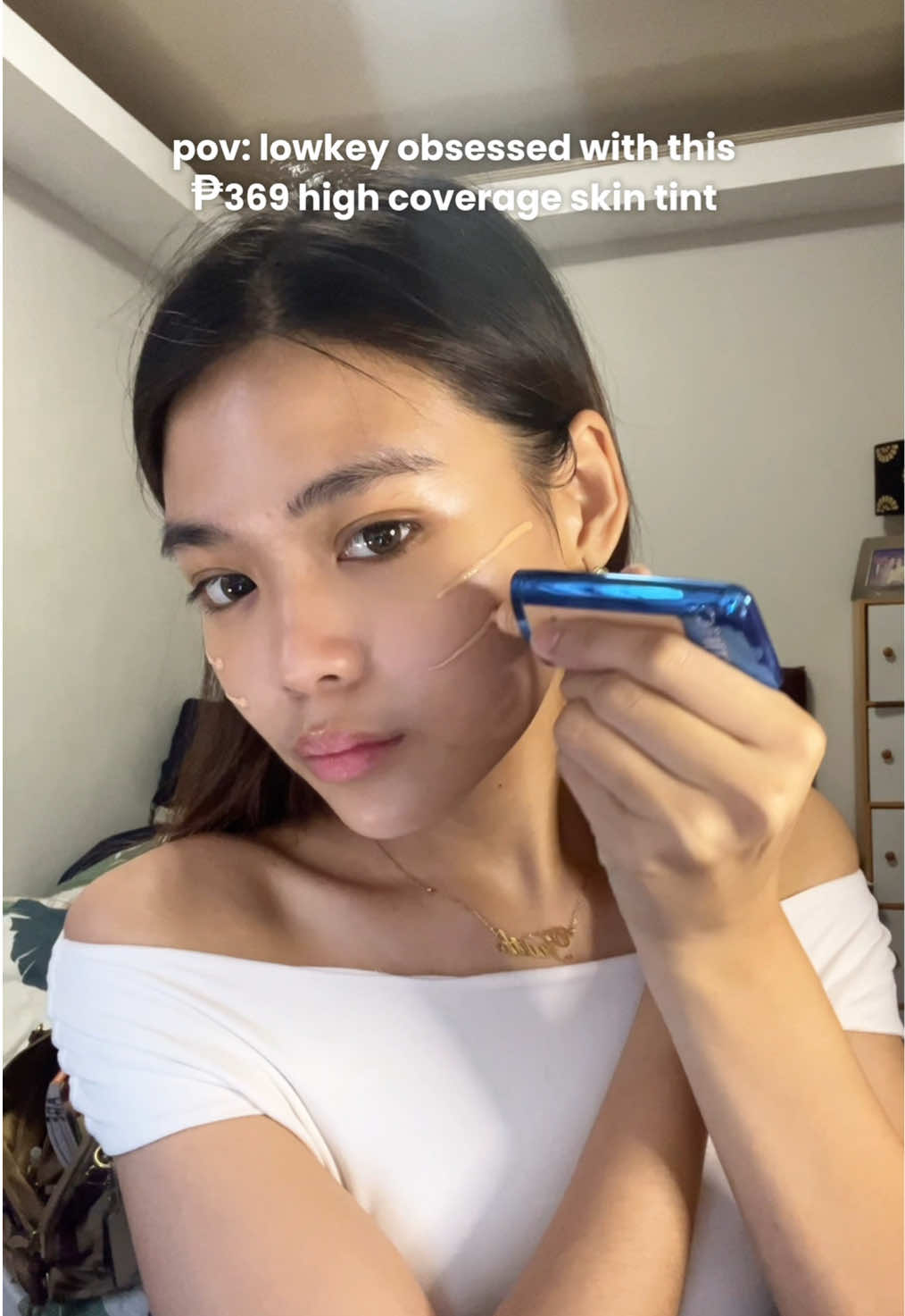 this tint feels so lightweight yet the coverage is sooo good!! @SKINTIFICPH #skintint #beautyph #makeupph #NewProductLaunch #fyp 