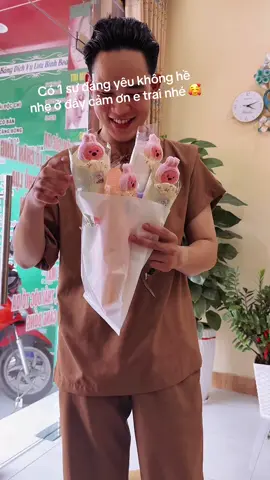 Có 1 sự đáng yêu không hề nhẹ ở đây cảm ơn e trai nhé 🥰#LƯUBÌNHSPA #tiệmcolưubình #lenxuhuong #xuhuongtiktok #nhactamtrangbuon 