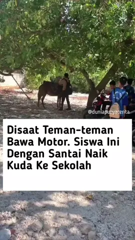 Disaat Teman-teman modif motor Siswa ini modif kuda 🗿🗿 . . 🎬 kebal11111 