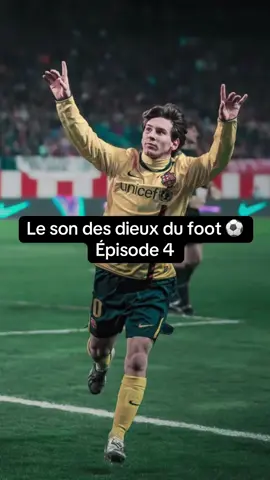 Le son des dieux du foot ⚽️ Pour ceux qui confondent silence et faiblesse. Le son d’un gamin de Rosario devenu éternel. ♾️  #M3loVibe #LeSonDe #messi #IA #foot 