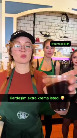 Canım kankam. Kremayı cok sewerdi. 😅#starbucks #kızlar #keşfet #viraltiktok #kesfetteyiz 