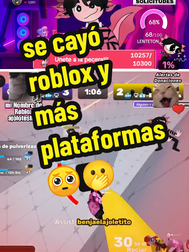 se cayó roblox, fortnite y más, pero que paso? 🫢 #roblox #fortnite #fyp #noticias 