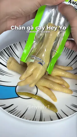 Chân gà cay Heyyo #riviulv1 #review #unbox #unboxing #changaheyyo 