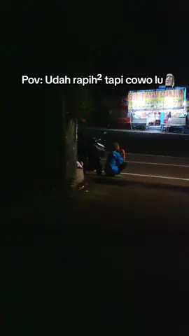 Cewe rapih kayak mau lamaran, cowonya kek abis narik kabel 3 rumah💀 #fyp #xyzbca #pln #outfit 