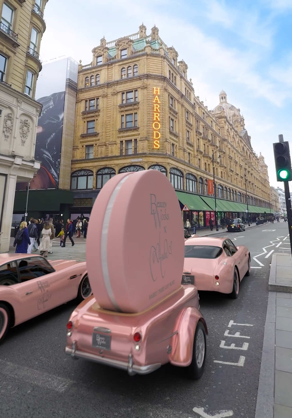 @Harrods called...we delivered 🤍 Shop our best-selling clip-ins in-store now ✨ #harrods #hairextensions #london #harrodsbeauty #hairtok 