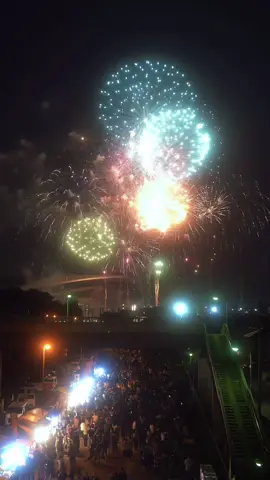 浦和美園まつり 派手さはないけど、地方のまつりの花火感がいいよね🎆 #浦和美園花火  #祭り  #fireworks  #japantravel 