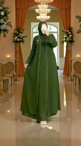 ABAYA NAJWA Dress muslim wanita simple kekinian ceruty babydoll Gamis Lebaran 2025 Idul Fitri #dress #dressmuslimah #dresslebaran #ootdfashion #trending 