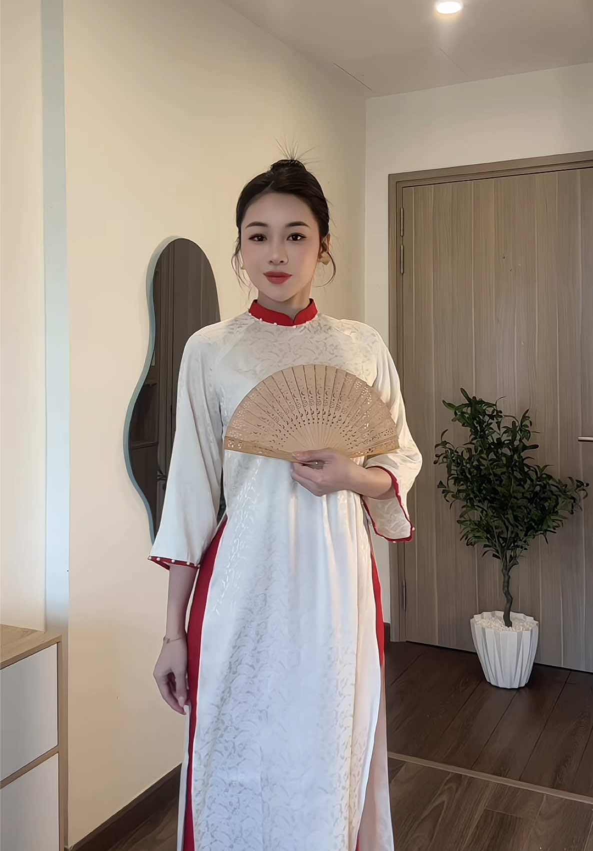Cổ mê áo dài 🤭 #aodai #aodaitet #TikTokFashion 