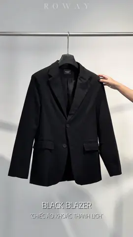 Black Blazer giá chỉ 4xxk #xuhuong #roway #hangmoive 