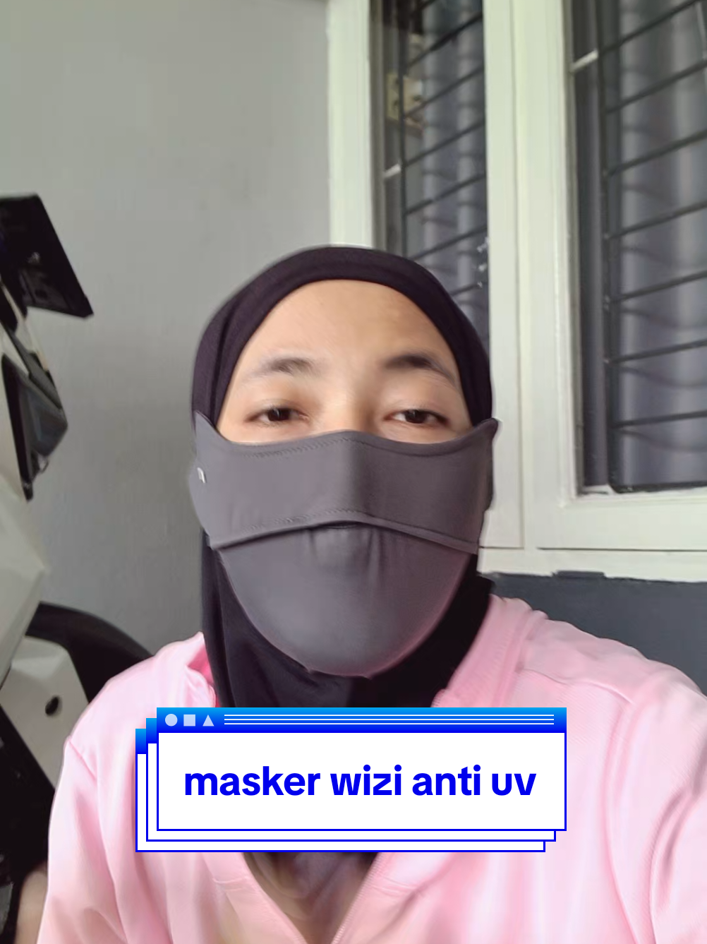 Membalas @sukma_wati74 selain melindungi dari paparan sinar uv masker wizi juga bisa menutupi wajah tanpa makup #wizi #antiuv #maskerantiuv #maskermotor #maskerviral 