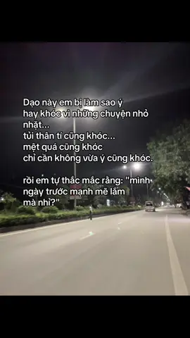 Dạo này em bị làm sao ý... #xuhuong #tiktok #caption #tủithân💔 #viral 
