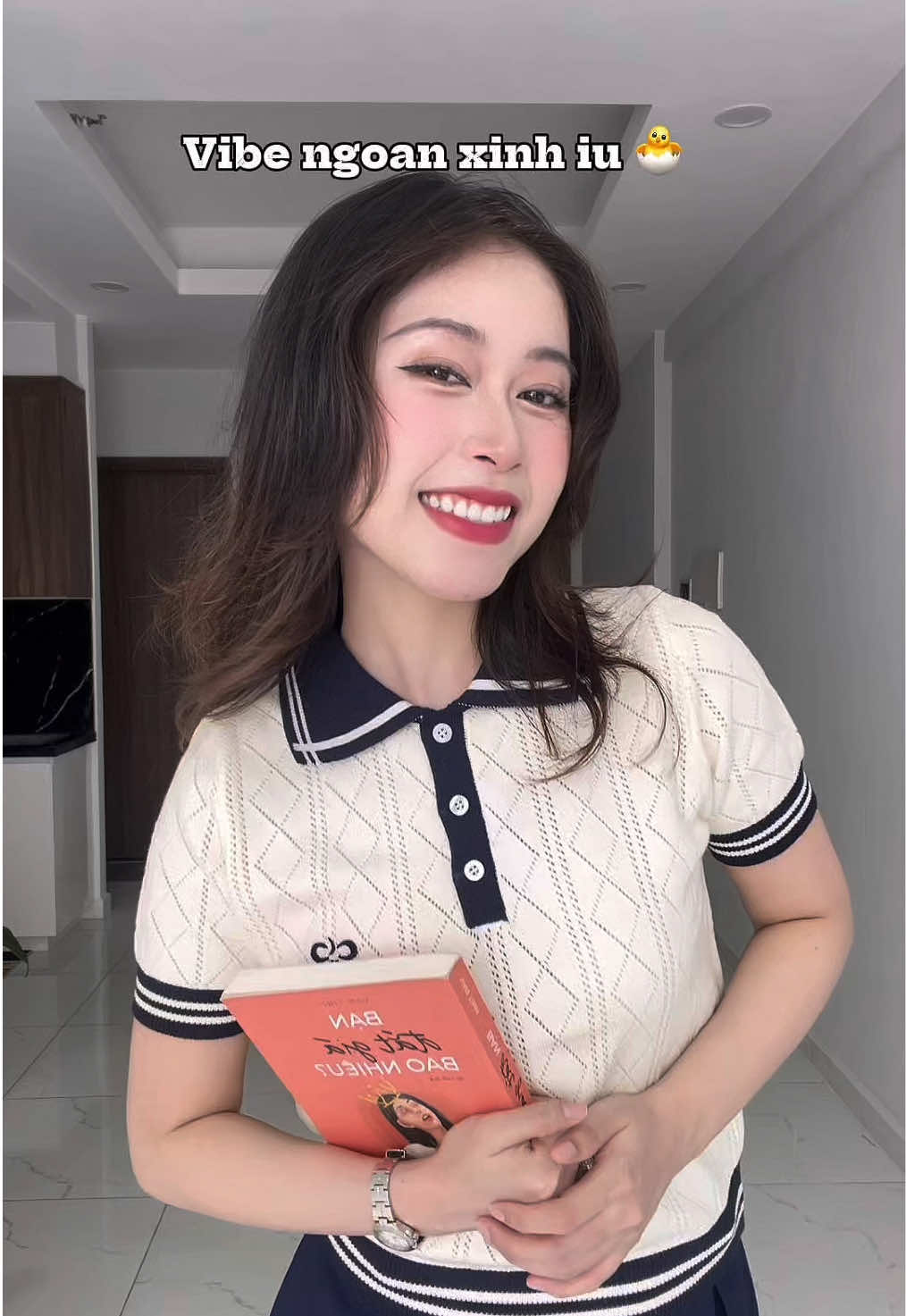 Áo len xinh iu 🫶🏻 #diemtrinh💋 #aopolonu #aolen 