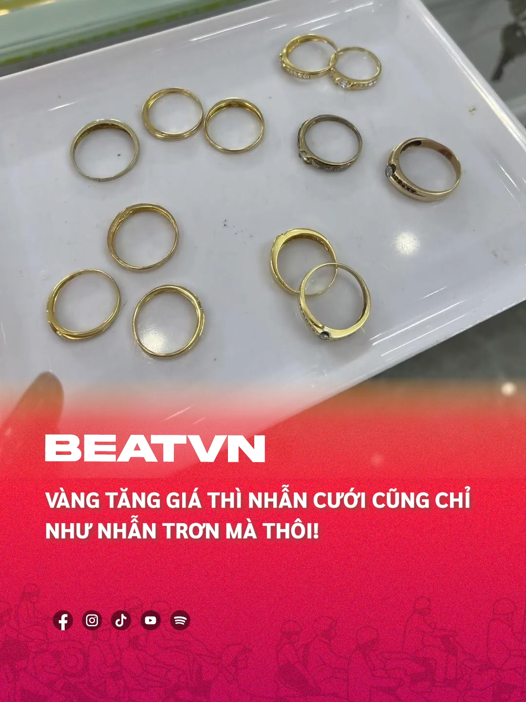 Nhẫn cưới cũng như nhẫn trơn thôi #beatnetwork #beatvn #nhancuoi #vang #tanggia